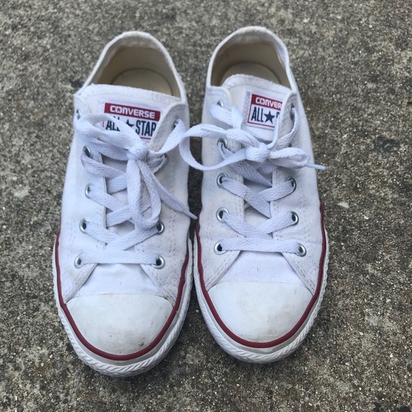 converse size 2 white